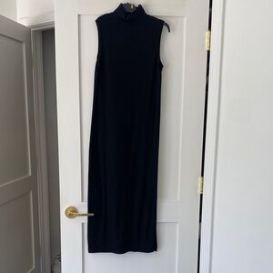 Vince sleeveless turtleneck dress
